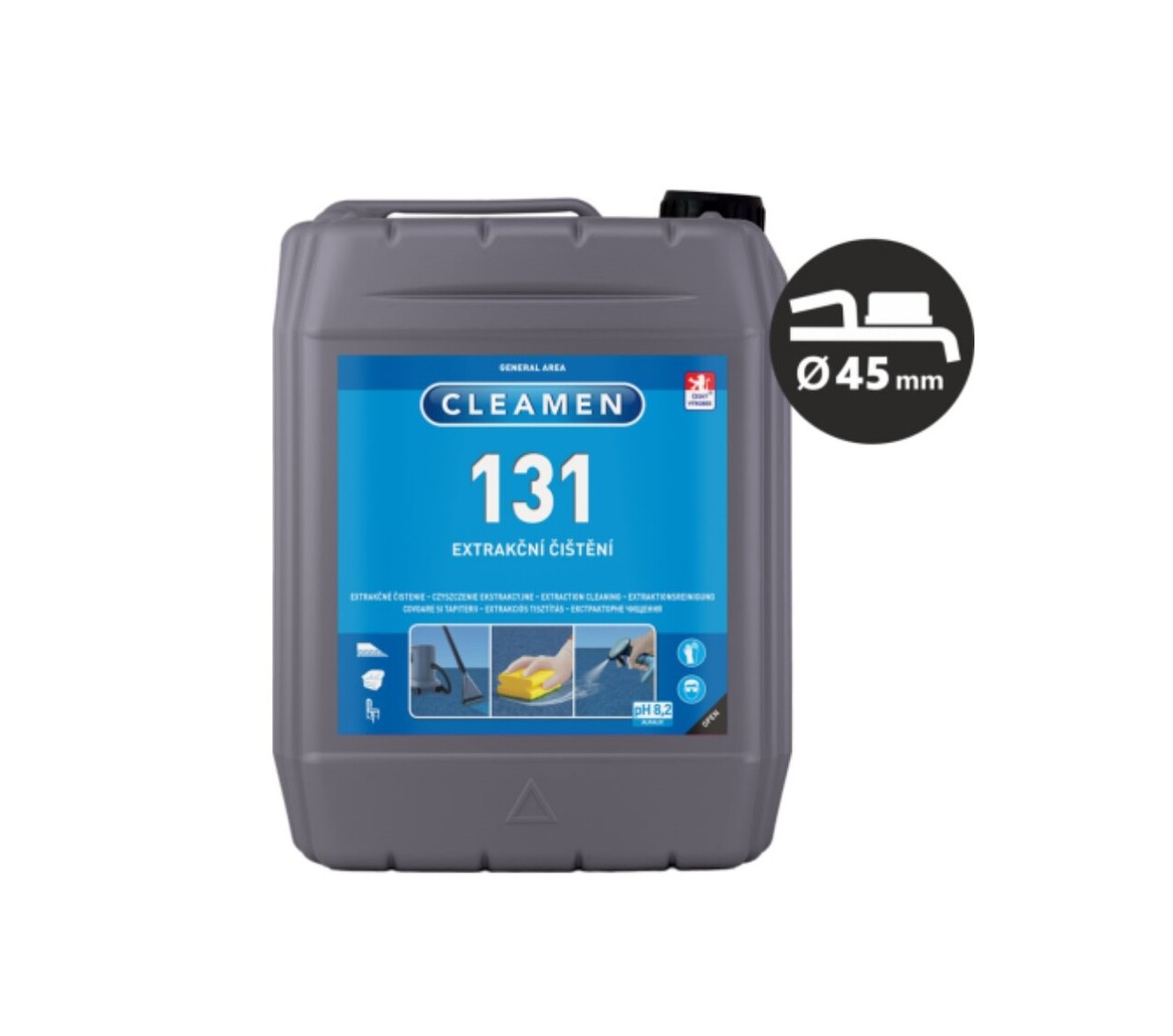 Solutie profesionala pentru curatare covoare si mochete, Cleamen 131, 5L - imagine 3